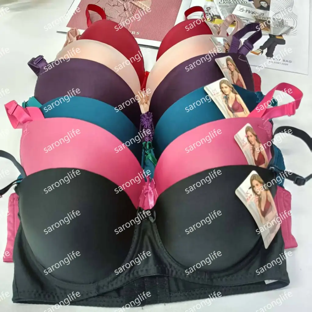 Plus Size Women's Underwire Push-Up Bra Comfortable Fit - Bra