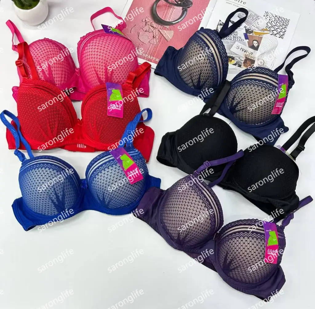 Women's Breathable Sports Push-Up Bra, Comfortable Support - Bra
