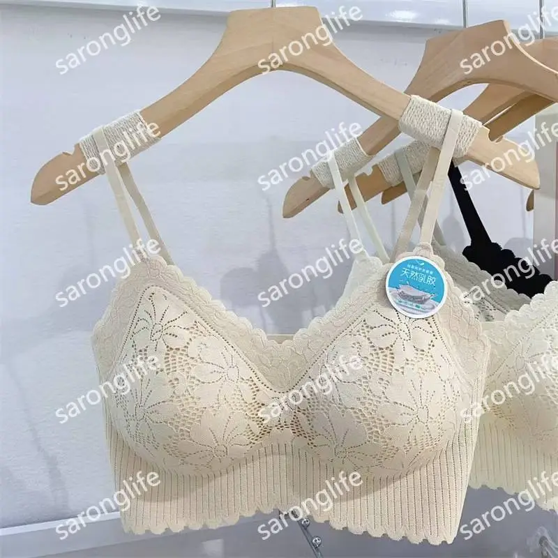 Women's Plus Size One-Piece Wireless Bra, Comfortable & Supportive - Bra