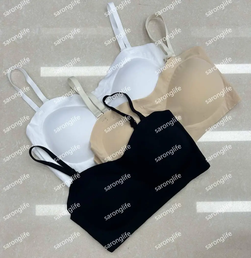 Women's Seamless Push-Up Strapless Backless Bra - Bra