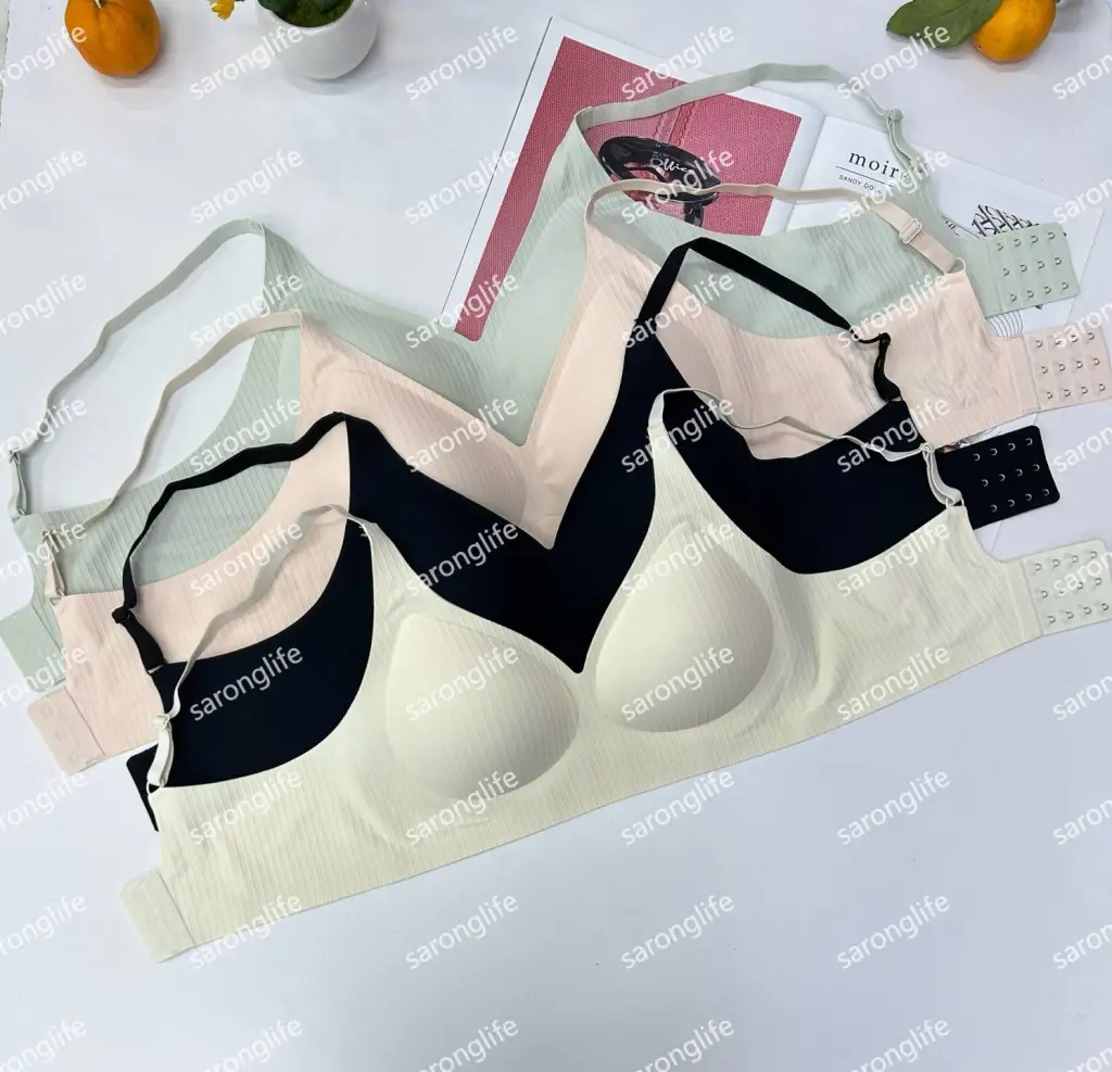Women's Seamless Push-Up Support Bra for Small Bust - Bra
