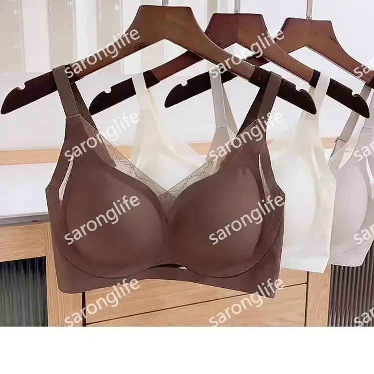 Women's Seamless Strapless Non-Slip Push-Up Bandeau Bra - Bra