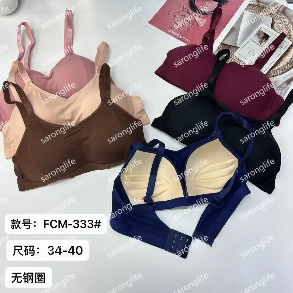 Women's Swim Fabric Minimizer Bra Side Support - Bra