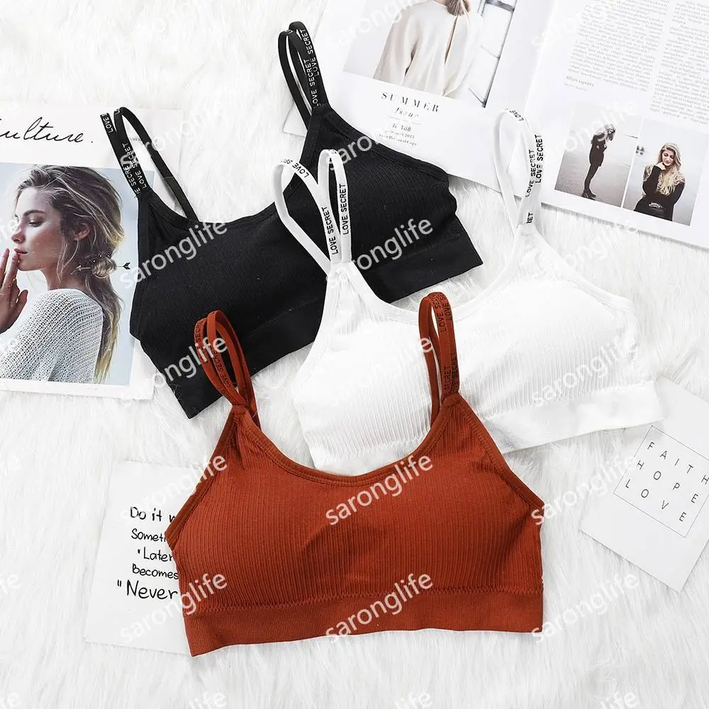 Women's Wireless Push-Up Camisole Vest, Side Support - Bra