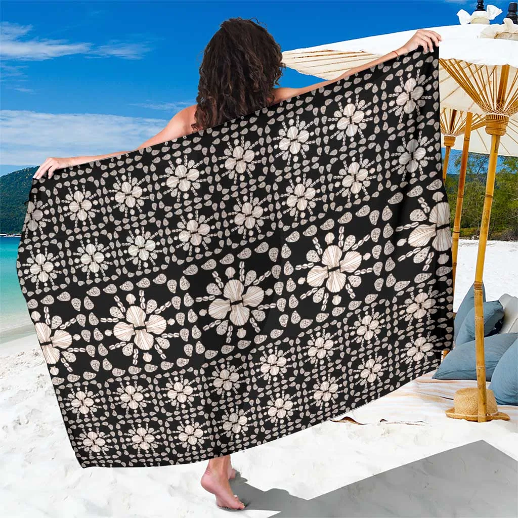 Aloha Hawaii Shell Quilt Sarong Seamless Style - main view