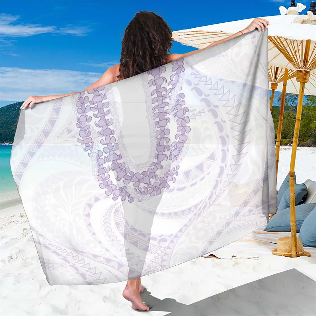Purple Hawaiian Tribal Mandala Print Sarong Beach Wrap Polynesian Resort Cover Up Wholesale Pareo - main view