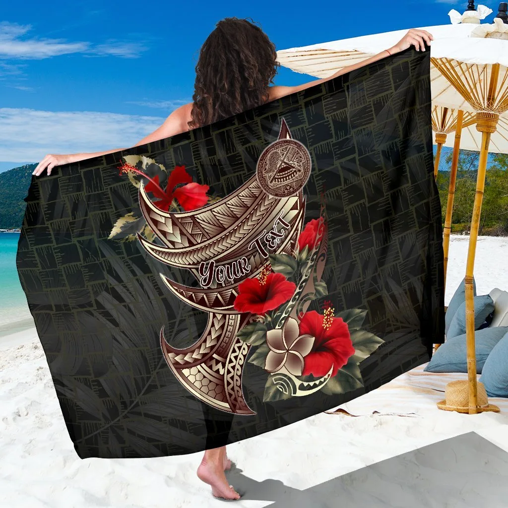 Tribal Polynesian Custom Sarong American Samoa Vintage Style Beach Wrap Pareo Wholesale - main view