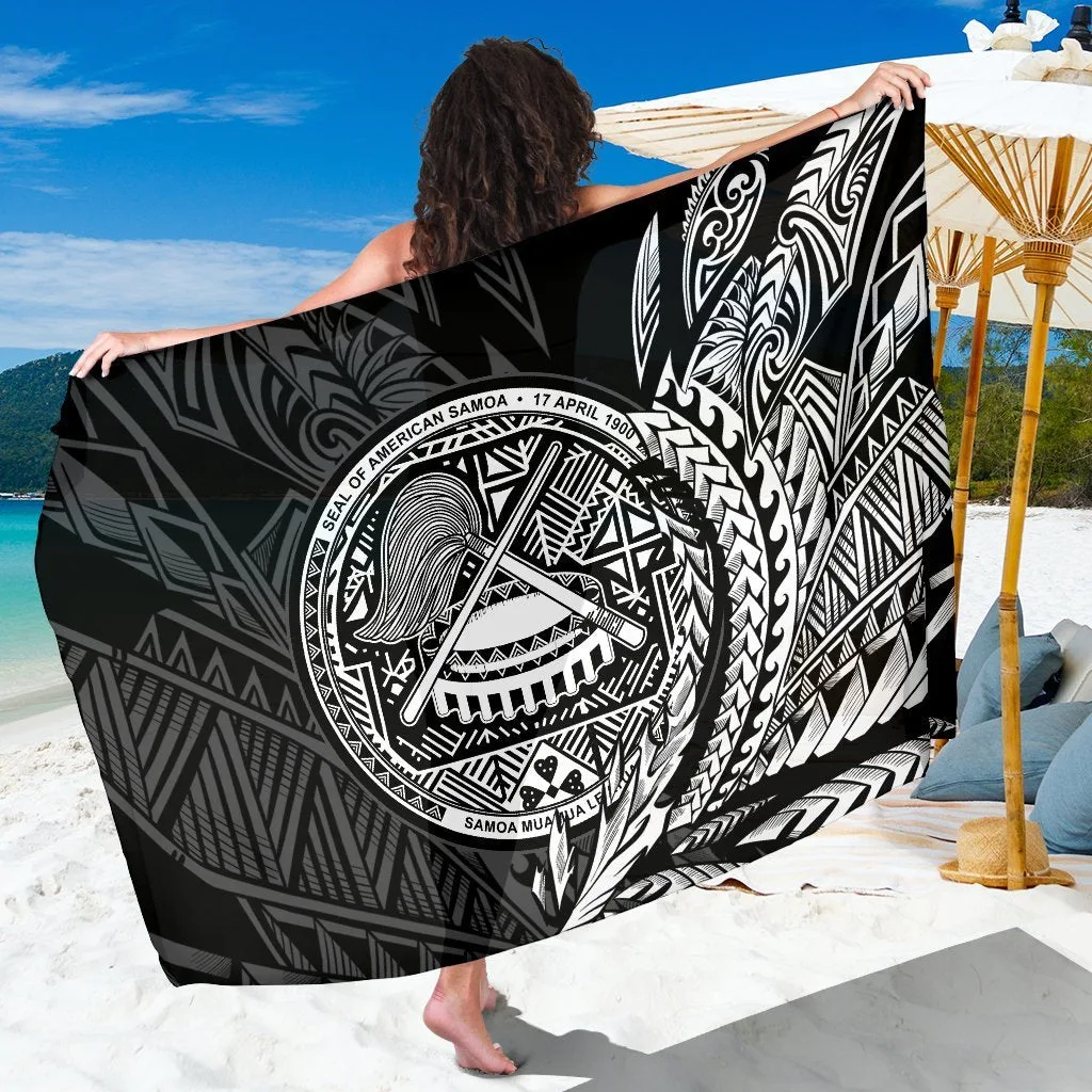 American Samoa Wings Style Viscose Rayon Printed Sarong Beach Wrap Pareo for Resort Hotel Wholesale - main view