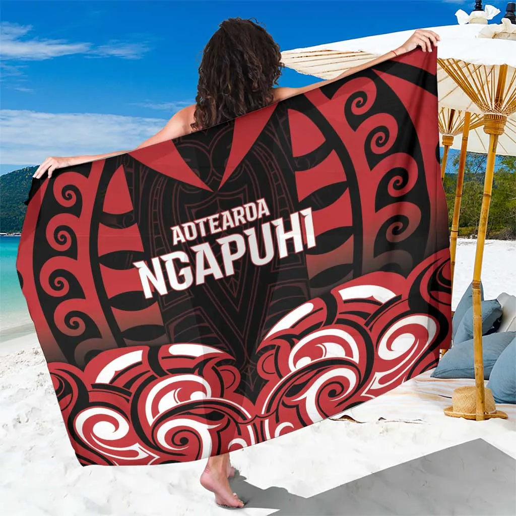 Aotearoa Ngapuhi Sarong Maori Pattern New Zealand - main view