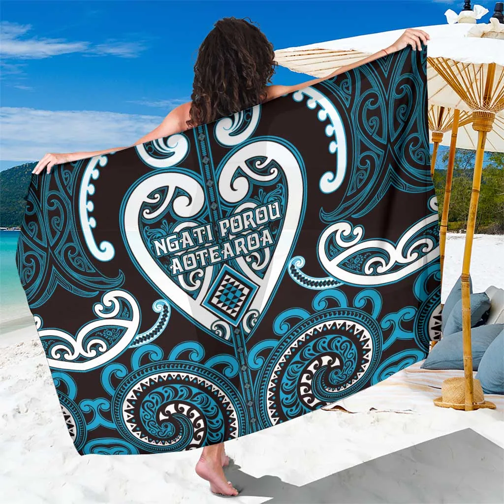 Aotearoa Ngati Porou Sarong Maori Tribal Pattern - main view