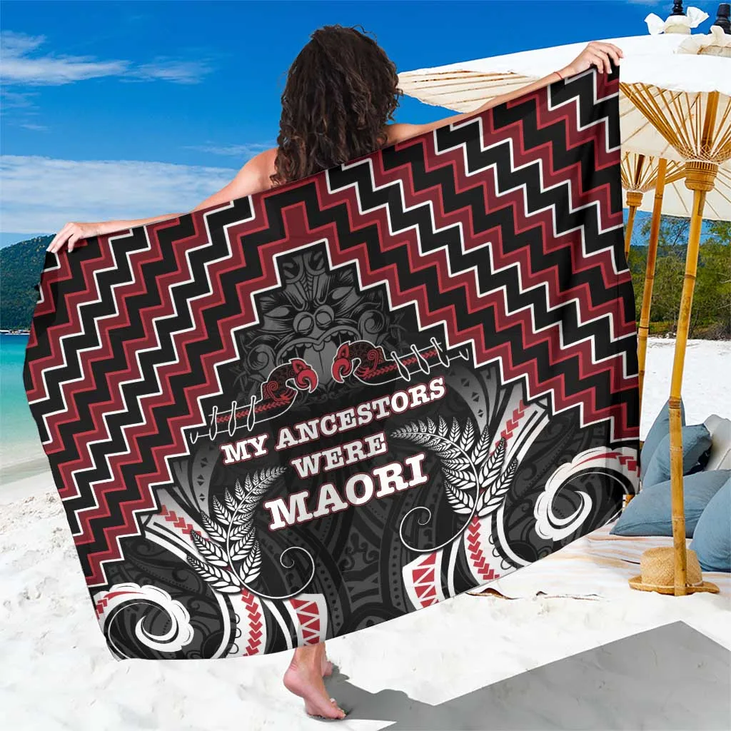 Aotearoa Sarong Proud To Be Maori - main view