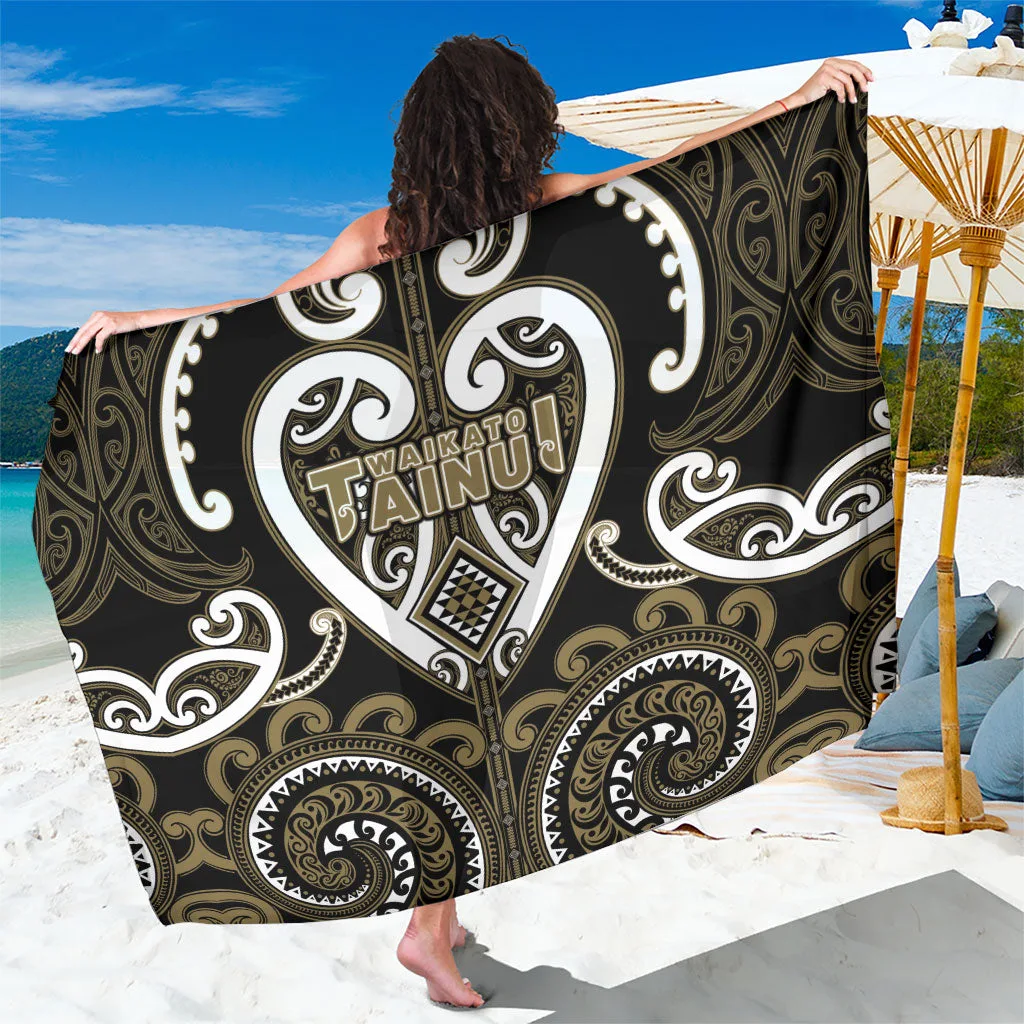 Aotearoa Waikato Tainui Sarong Maori Tribal Pattern - main view