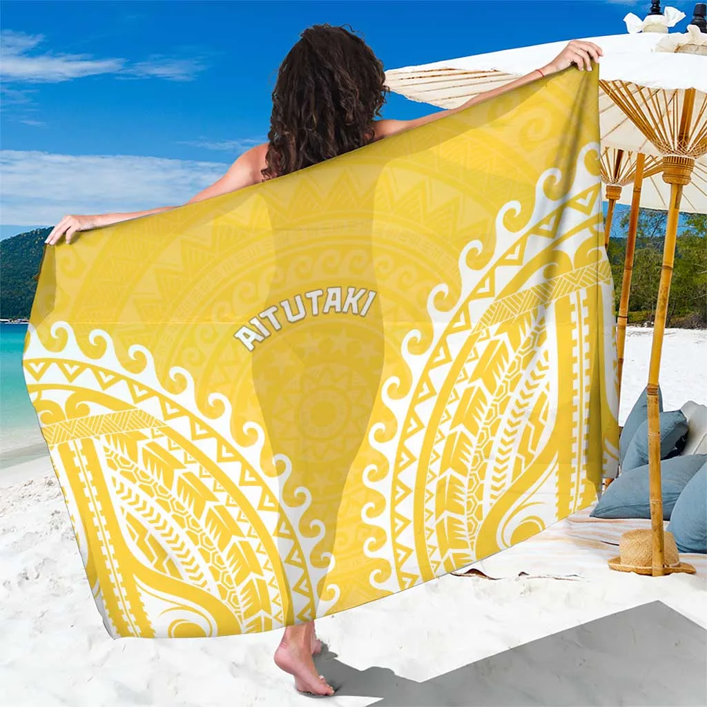 Custom Cook Islands Aitutaki Sarong Polynesian Tribal Tattoo - main view