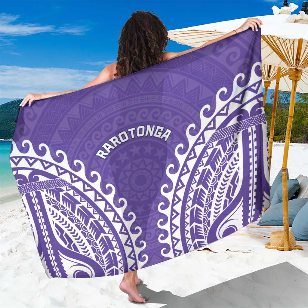 Custom Cook Islands Rarotonga Sarong Polynesian Tribal Tattoo - main view
