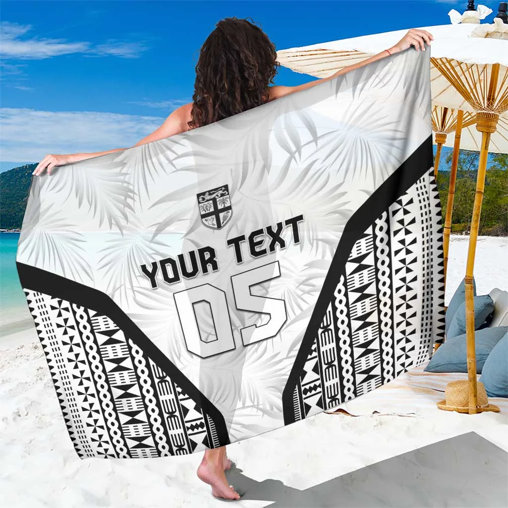Custom Fiji 2026 Rugby Sarong Fijian Tapa Pattern - main view
