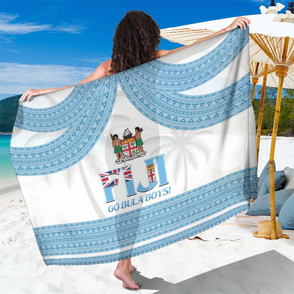Custom Fiji Tapa Football Sarong Go Bula Boy - main view