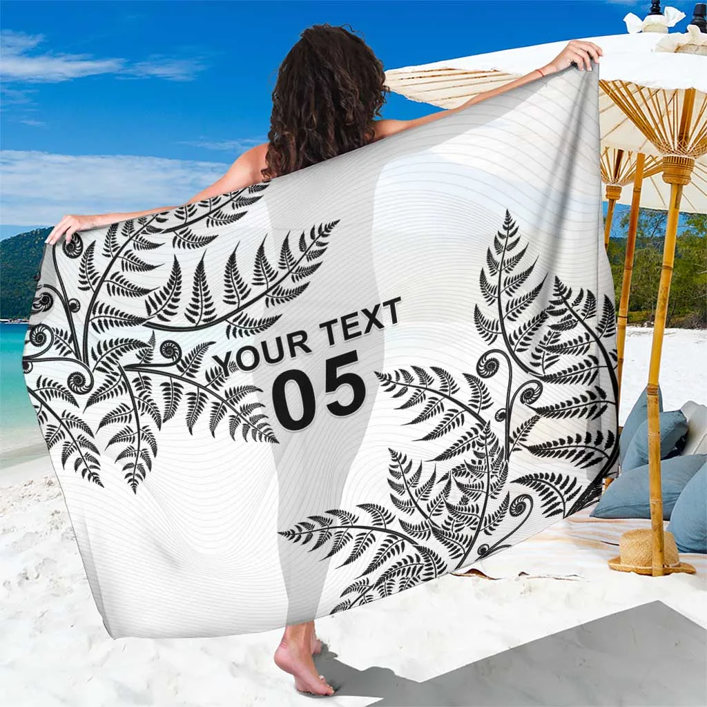 Custom New Zealand Football Sarong Aotearoa Pride - main view