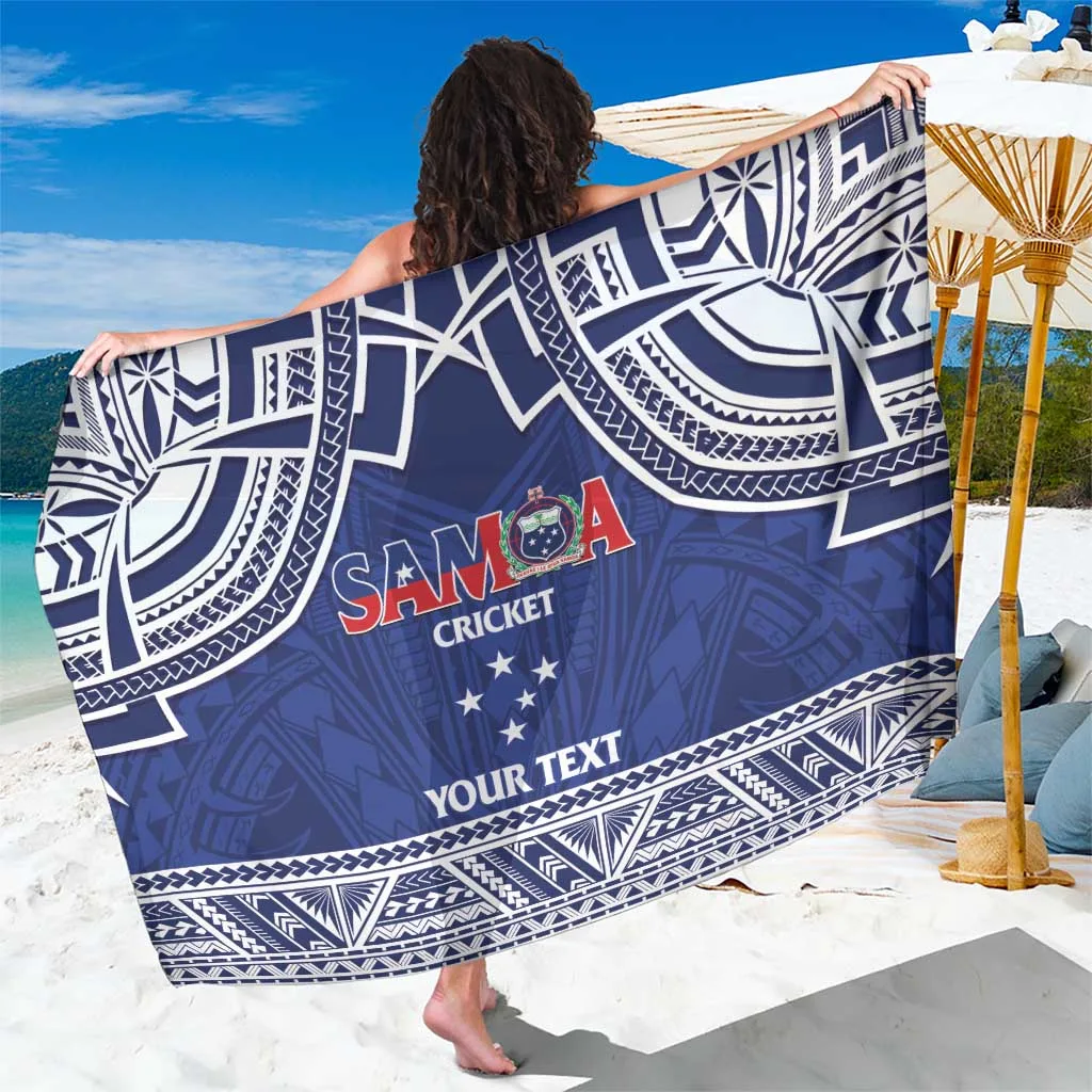 Custom Samoa Cricket Sarong Go Champions Samoan - main view