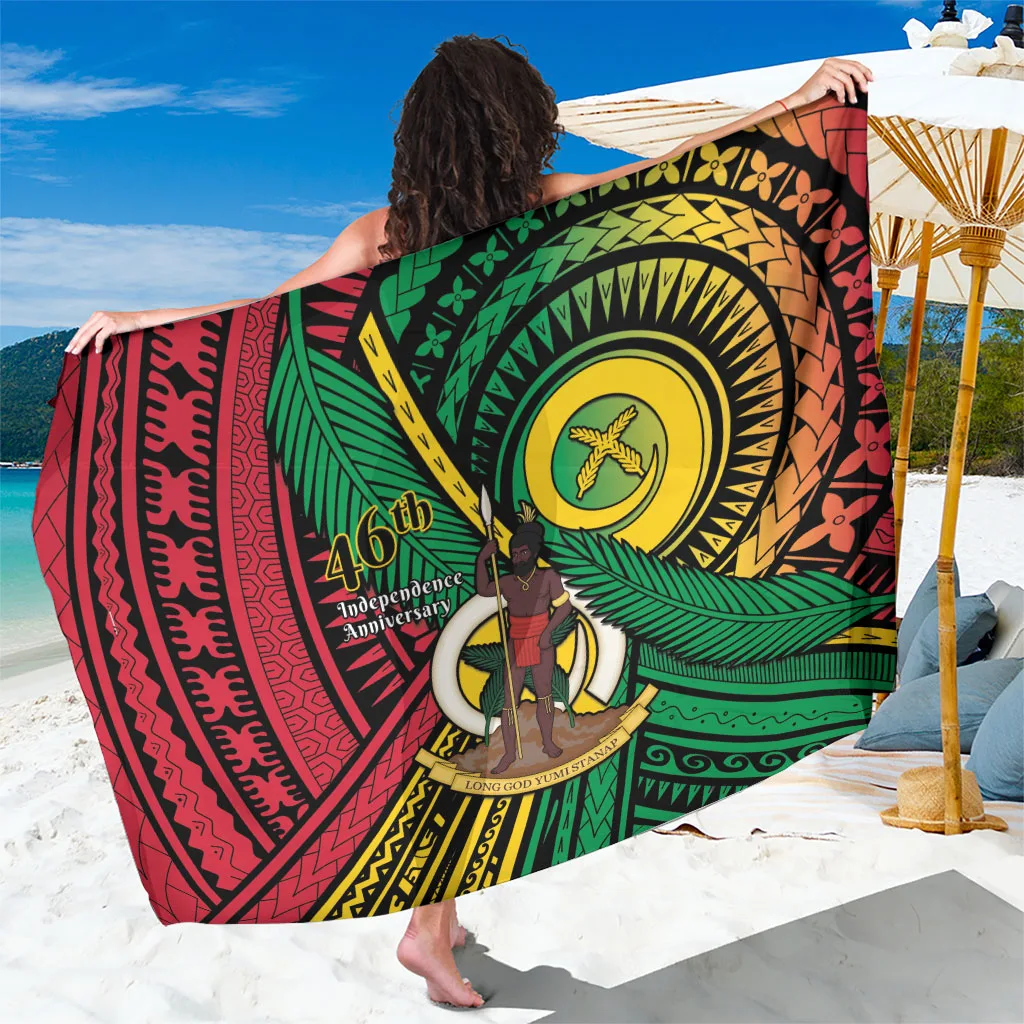 Halo Vanuatu Sarong Happy 45th Independence Anniversary - related