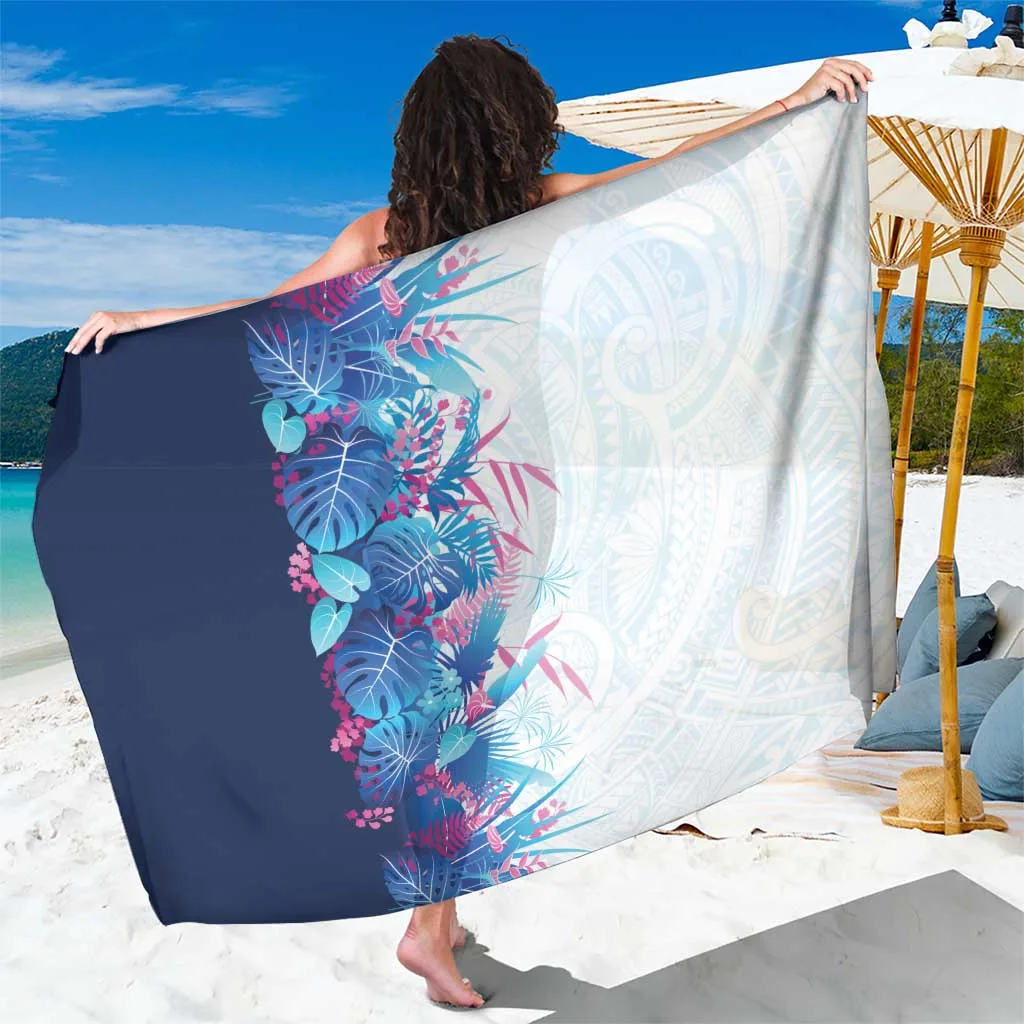 Hawaii Tropical Plant Uliuli Sarong Vibrant Polynesian Pattern - main view