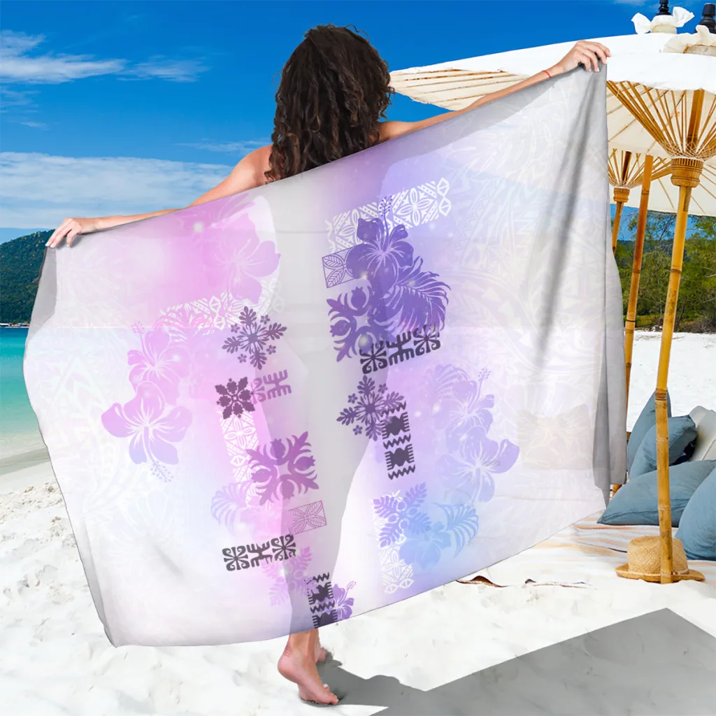 Hawaiian Quilt Sarong Vintage Pattern Galaxy - main view