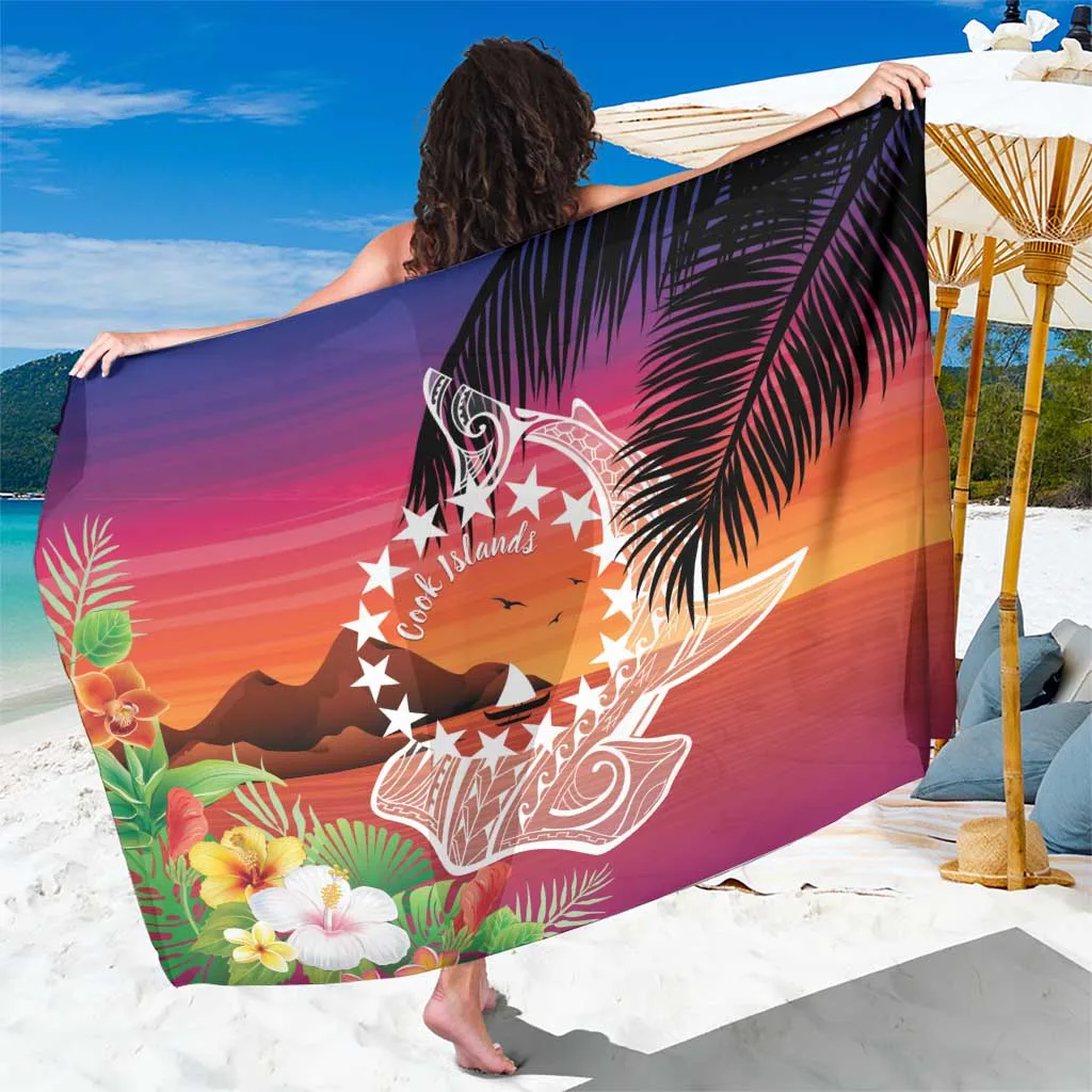 Kia Orana Cook Islands Sarong Sunset Dream - main view