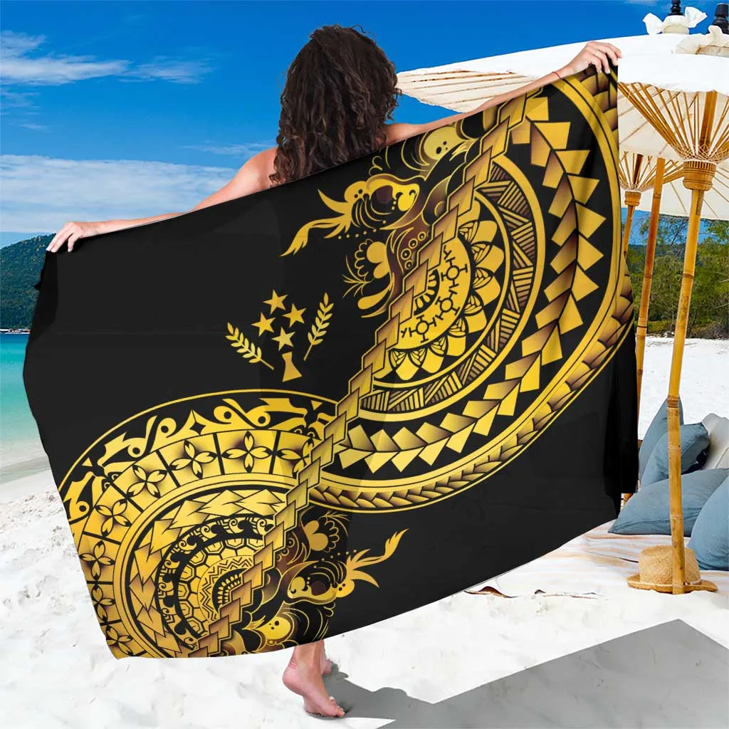 Kosrae Liberation Day Sarong Polynesian Floral Tattoo - main view