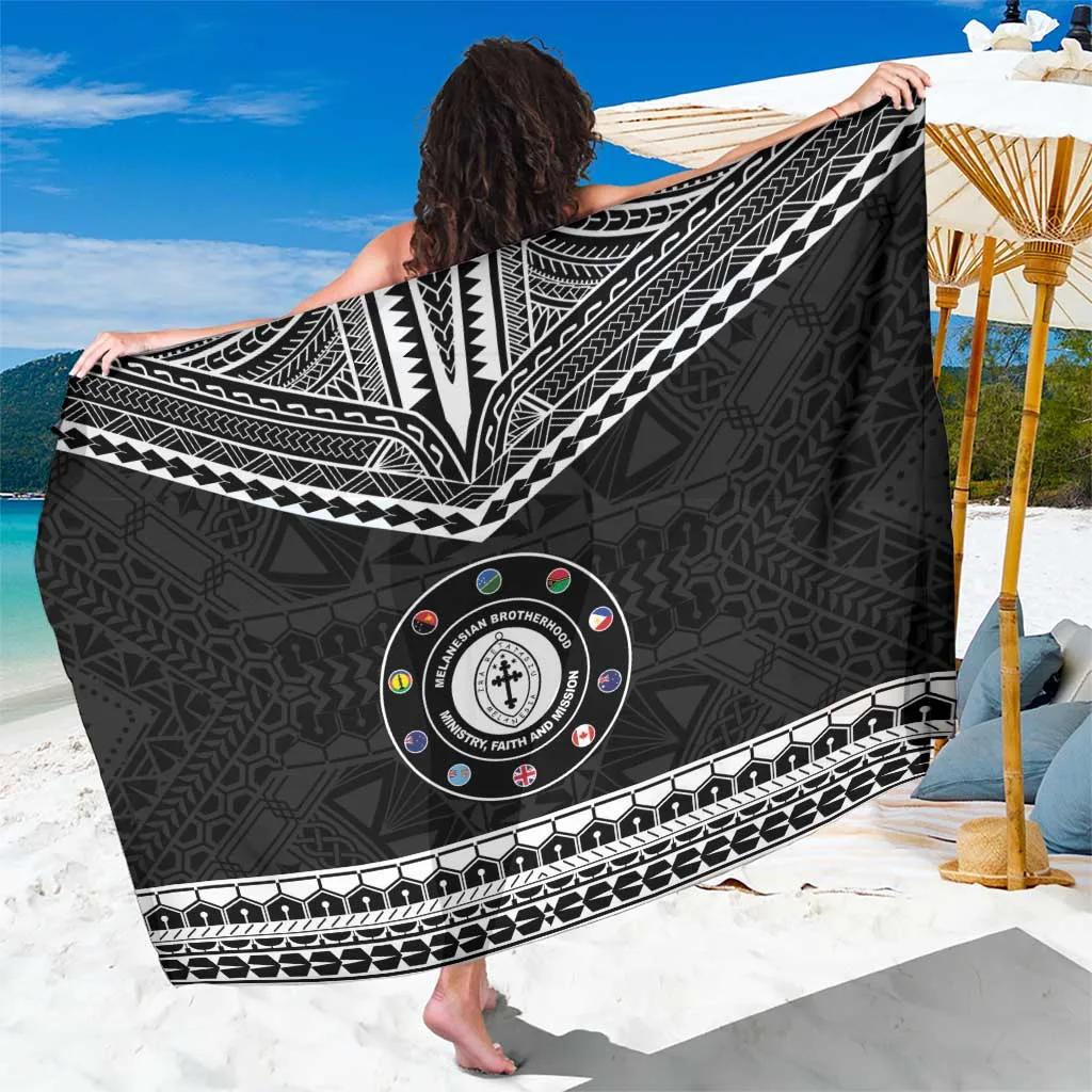 Natural Viscose Rayon Tropical Floral Tribal Print Sarong South Pacific Island Beach Wrap Wholesale Pareo - main view