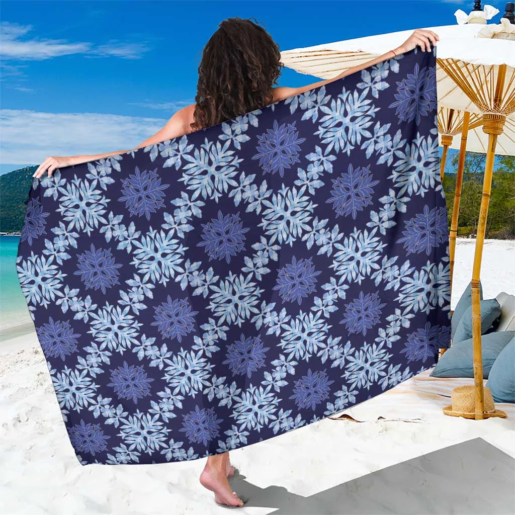 Viscose Palaka Hawaiian Quilt Seamless Pattern Sarong Polynesian Tropical Beach Wrap Wholesale Pareo - main view