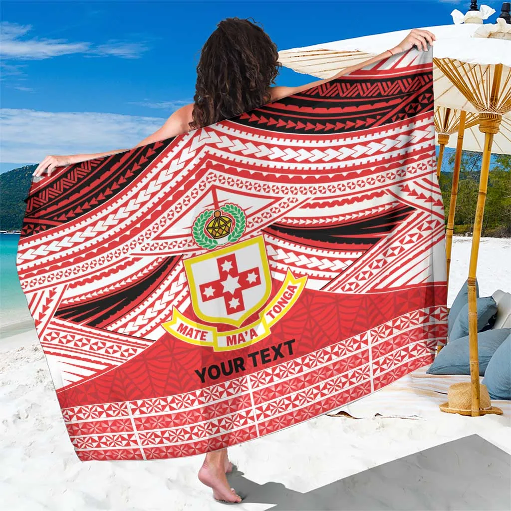 Deep Blue Tribal Kolisi Tonga Atele Sarong Polynesian Ngatu Beach Wrap Wholesale Pareo - main view