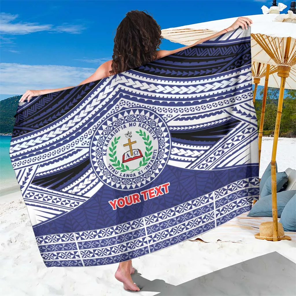 Cream Tribal Polynesian Tonga Siaatoutai Ngatu Print Sarong Beach Wrap Resort Pareo Wholesale - main view