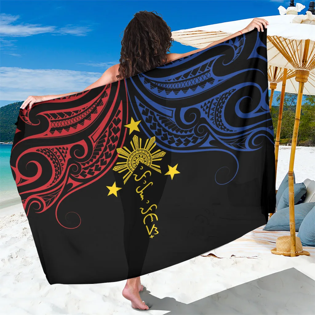 Philippines Heritage Sarong Baybayin Philipinas Sun - main view