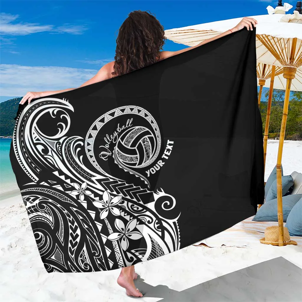 Multicolor Polynesia Tribal Hibiscus Plumeria Print Sarong Beach Wrap Resort Hotel Cover Up Wholesale Pareo - main view