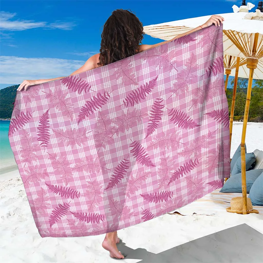 Purple Palaka Hawaii Palapalai Sarong Hawaiian Fern - main view