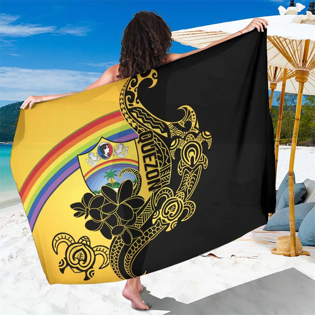 Turtle Pattern Tropical Island Print Sarong South Pacific Style Beach Wrap Dress Wholesale Pareo - main view