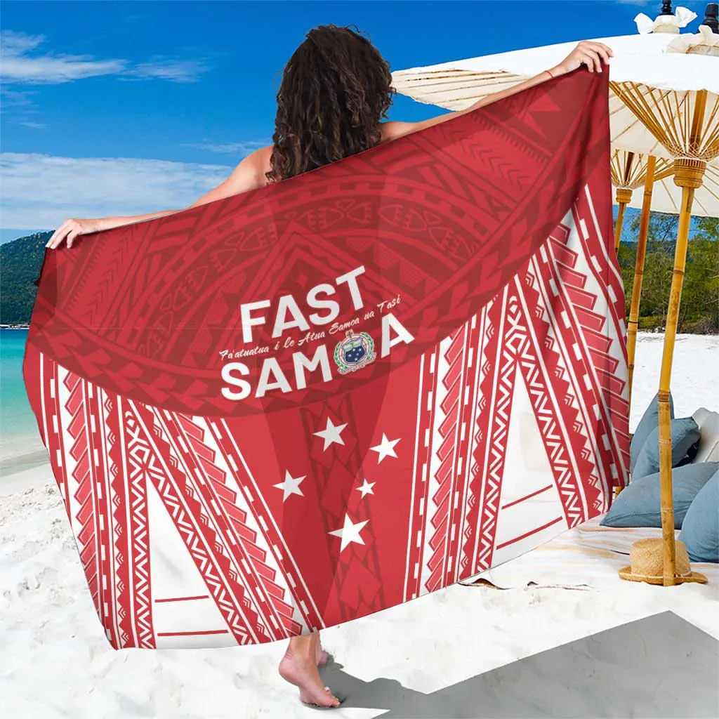 Samoa Tribal Geometric Print Sarong Rayon Beach Wrap Polynesian Resort Cover Up Wholesale - main view