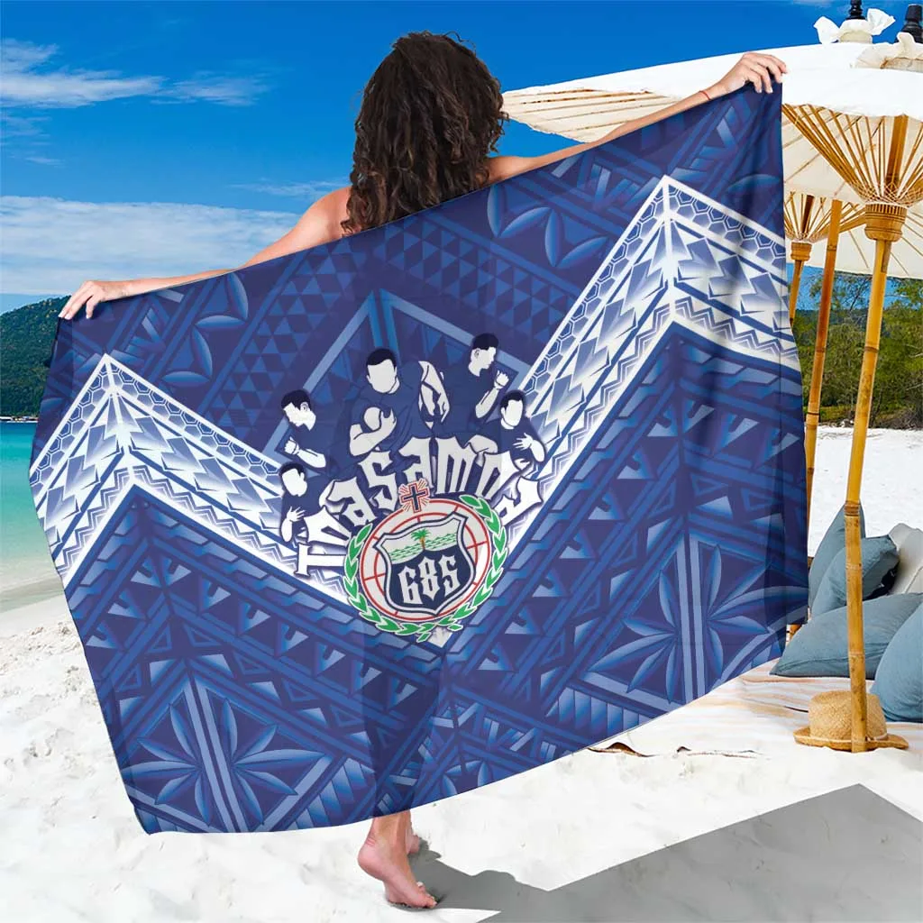 Toa Samoa Rugby Sarong Samoan Pride With Tribal Pattern - main view
