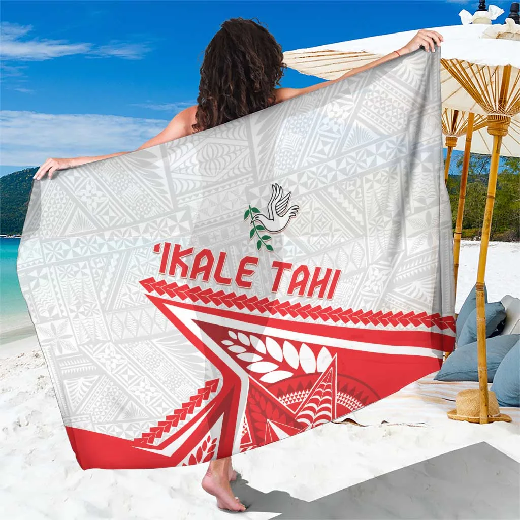 Deep Blue Tonga Rugby 2024 Pacific Sarong Go Ikale Tahi Tribal Print Beach Wrap Pareo Wholesale - main view