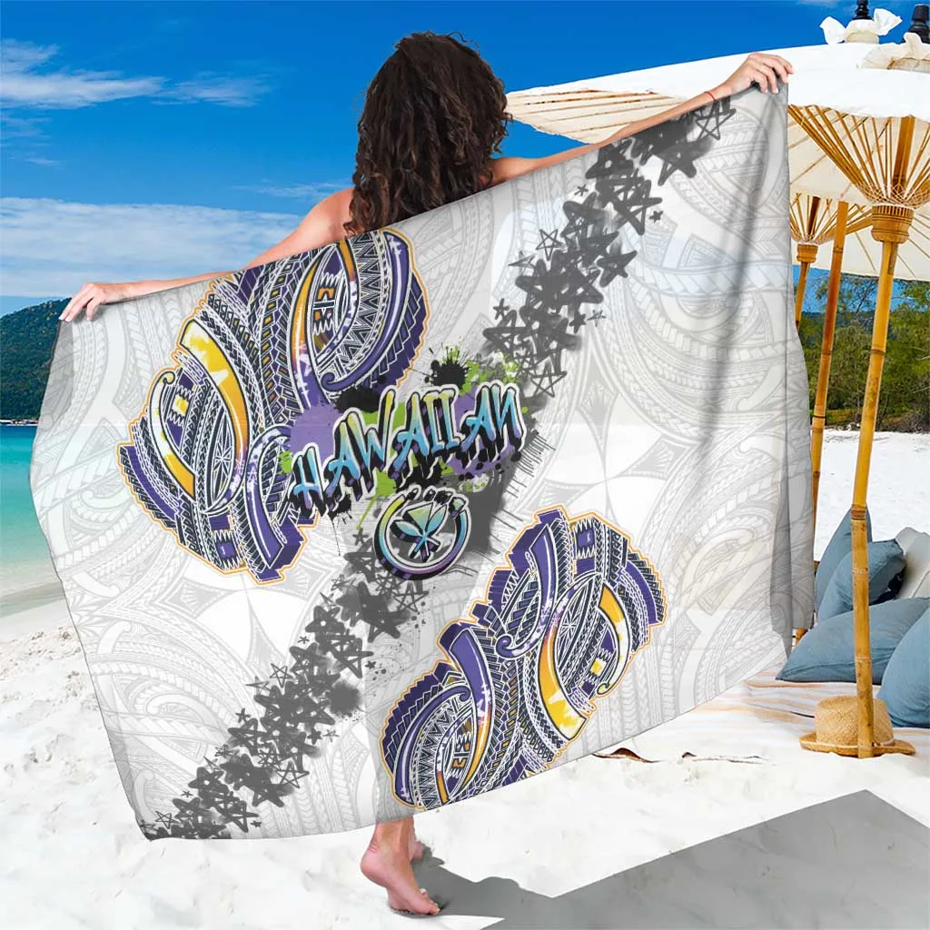 Traditional Art Hawaiian Kakau Tattoos Sarong Graffiti Style - main view