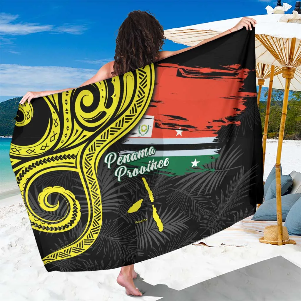 Vanuatu Penama Day Sarong Grunge Flag Style - main view