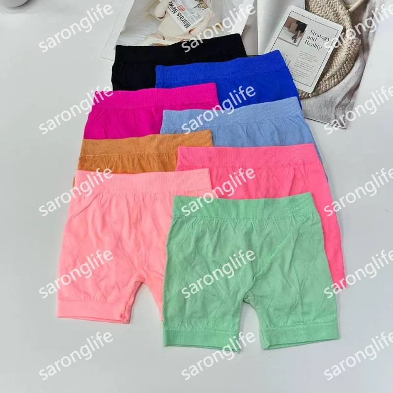 Kids' Solid High Waist Quilted Breathable Shaping Leggings - Leggings