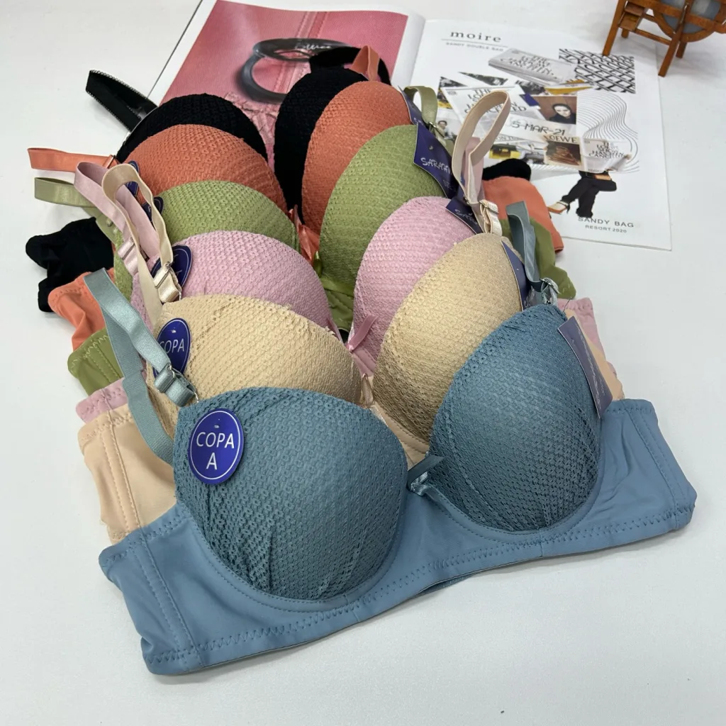 Women's Removable Padded Lace Back Bra, Comfortable & Sexy