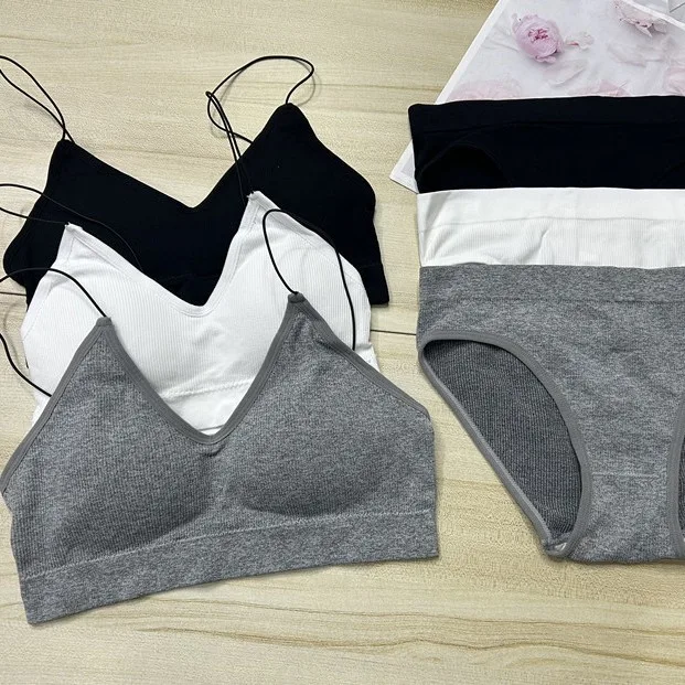Women's French Sexy Lace Bralette & Camisole Set, Breathable Comfort