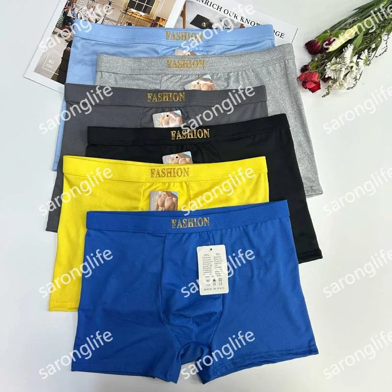Men's Mid Waist Breathable Boxer Briefs Customizable - Women Briefs