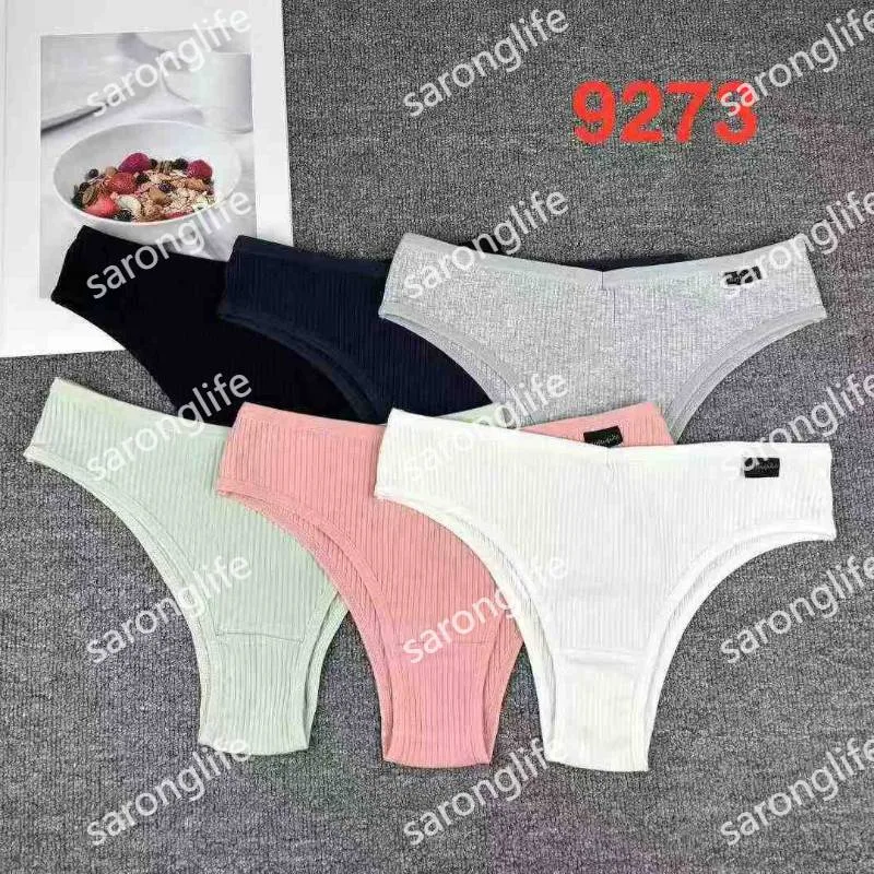 Women's Cotton Bikini Briefs, Plus Size Mid-Rise Solid Color with Cotton Crotch - Women Briefs