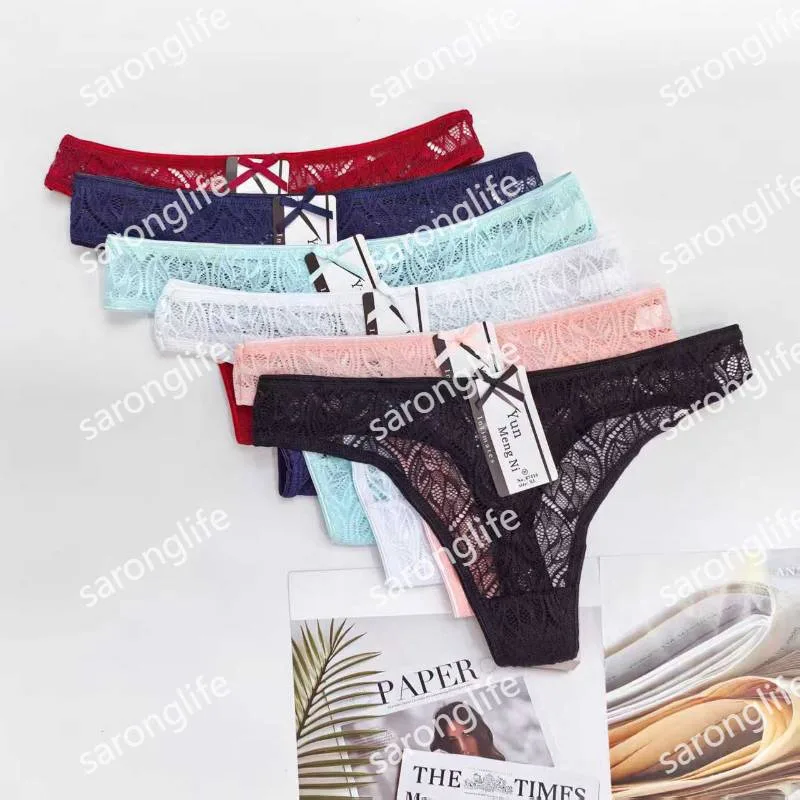 Women's Lace Sexy Thong Panties - Women Briefs