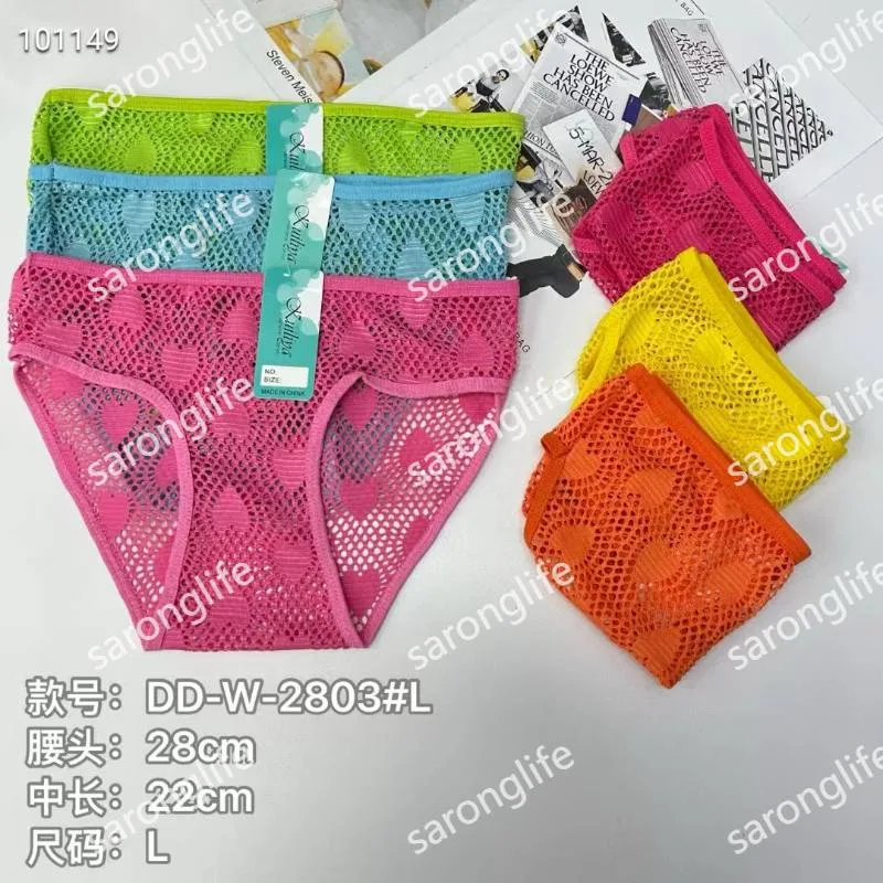 Women's Milk Silk Sheer Lace Sexy Lingerie Briefs - Women Briefs