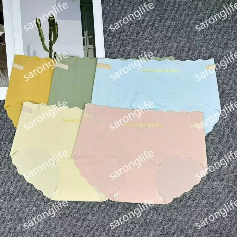 Women's Seamless Adhesive Cotton Briefs, No-Show Triangle Panties - Women Briefs