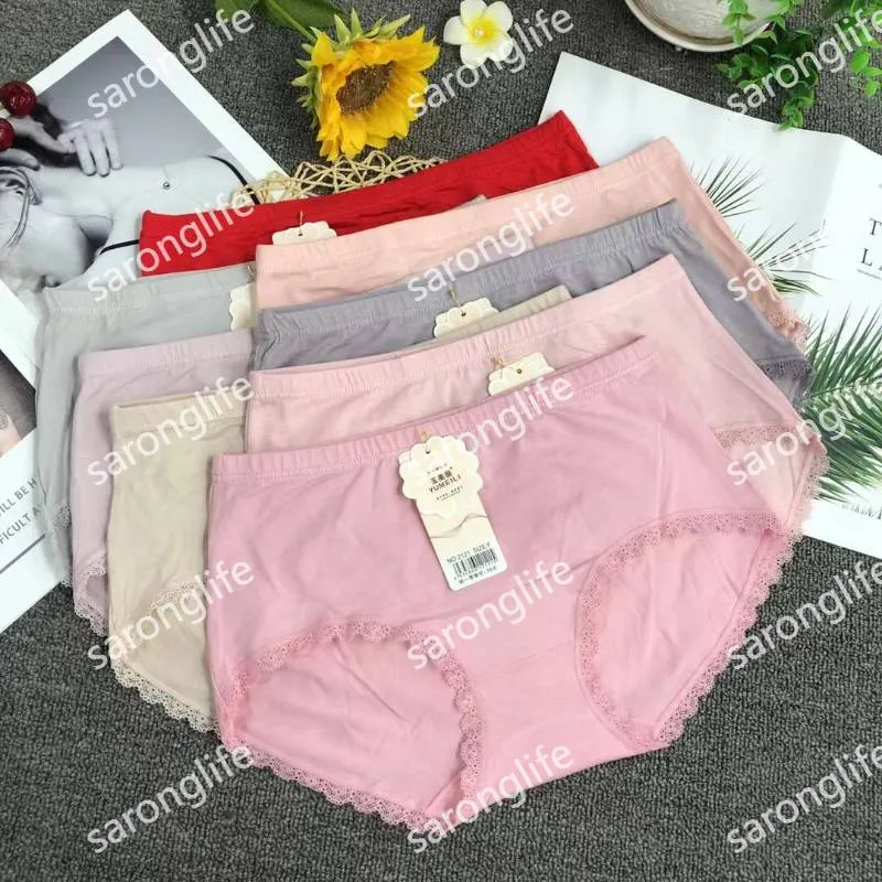 Women's Seamless Cotton Mid-Rise Breathable Briefs - Women Briefs