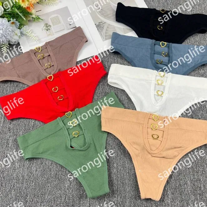 Women's Seamless Low-Waist Plus Size Breathable Sport Briefs - Women Briefs